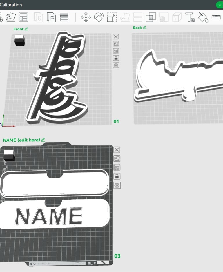Vespa Sign – LED Strip Compatible 3d model