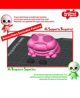 Bubblegum Toad 3d model