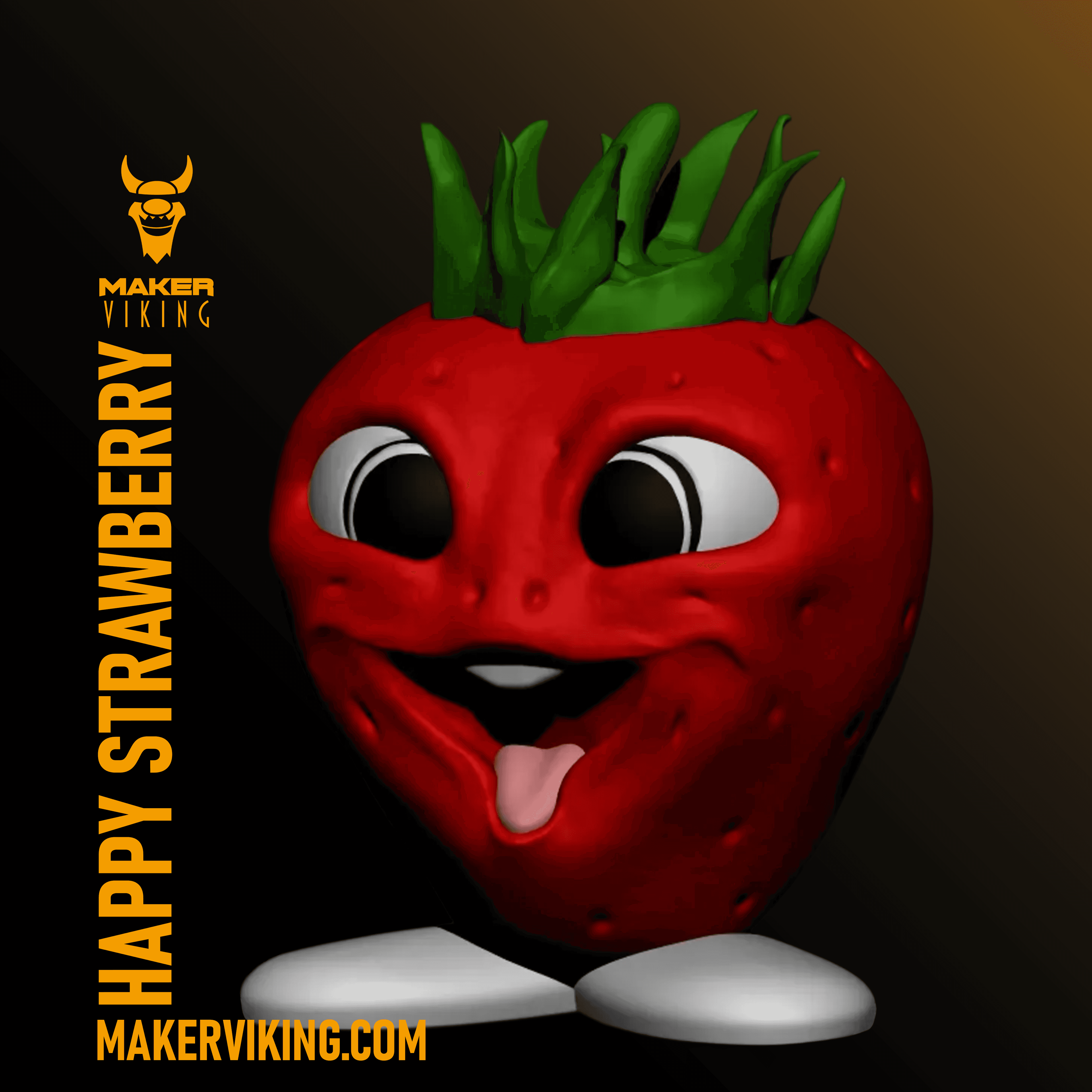 Strawberry-final.stl 3d model
