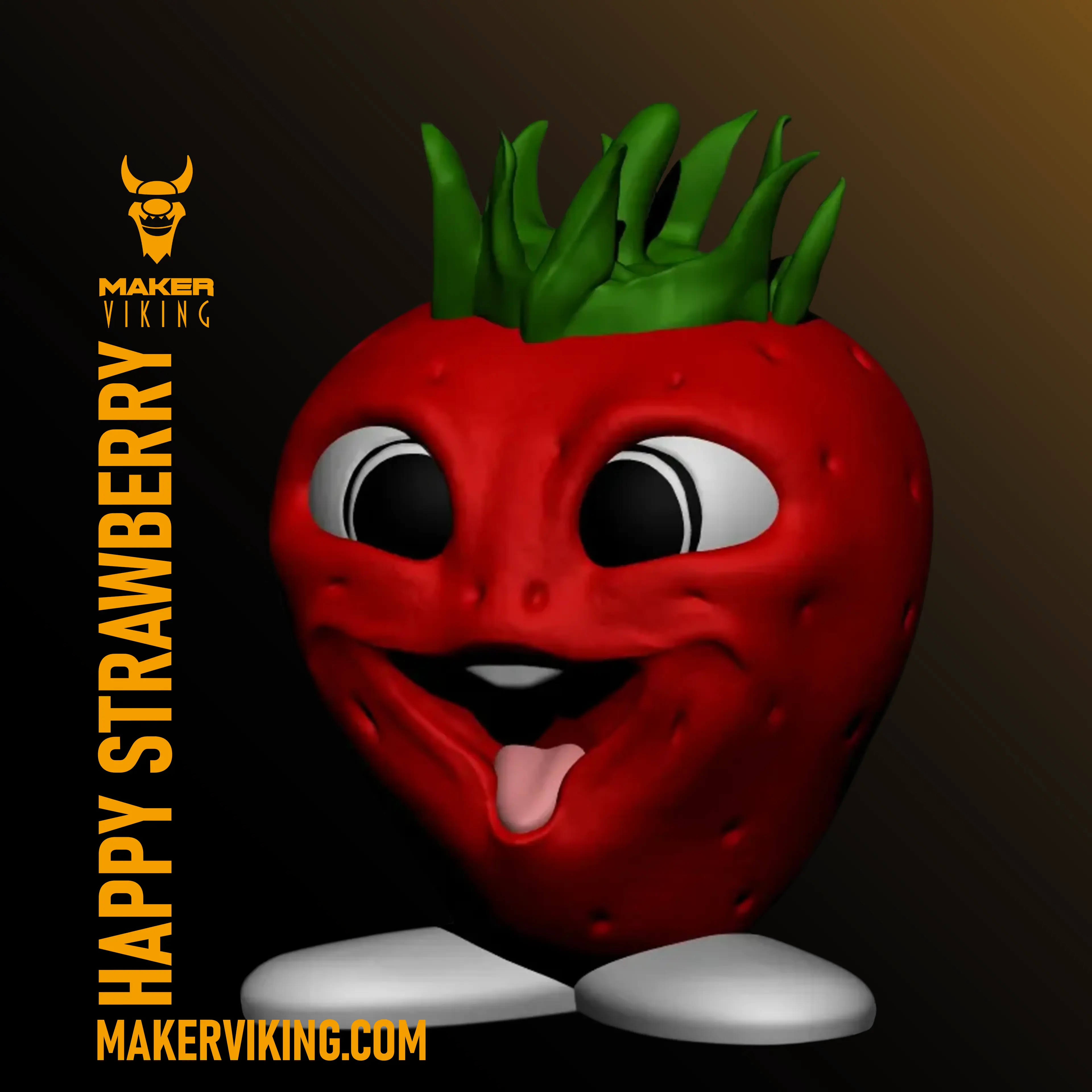Strawberry-final.stl 3d model