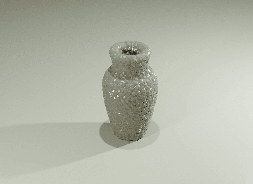 Remix of Simple Vase - Rocky 3d model