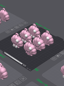 Cute Articulated & Clicker Seashell | Print-in-place 3d model