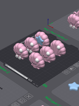 Cute Articulated & Clicker Seashell | Print-in-place 3d model