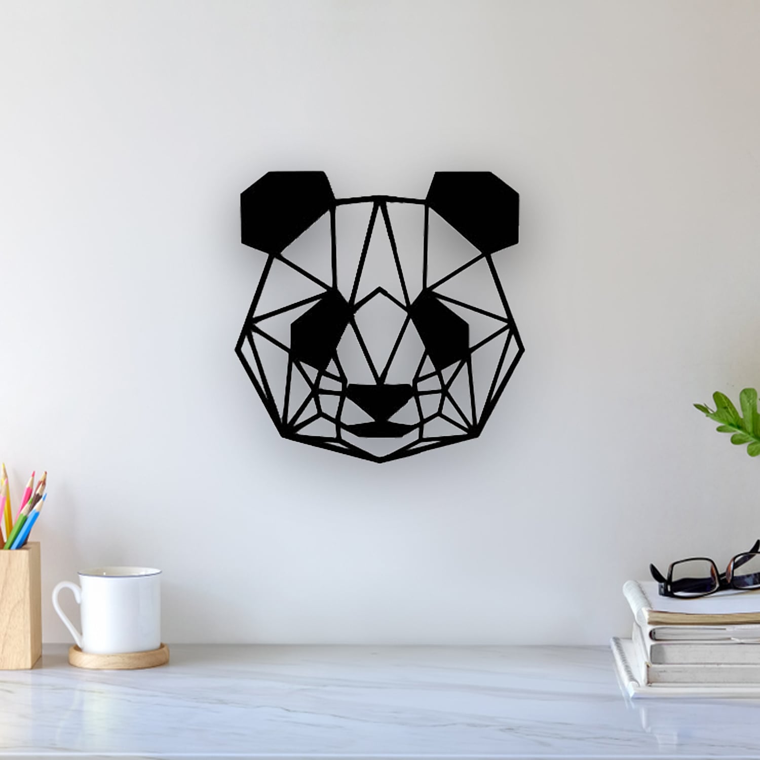 Panda Wall Art 3d model