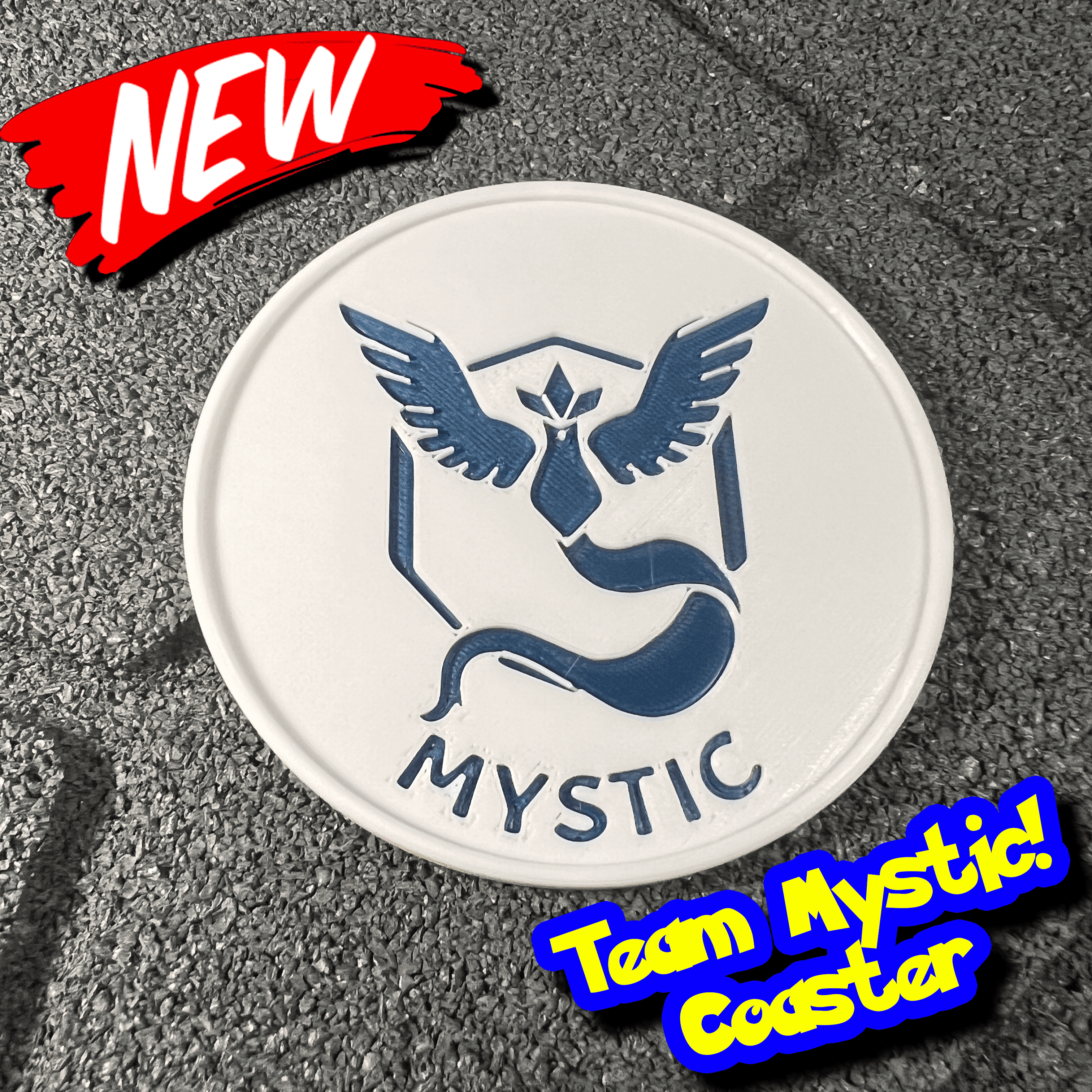 Team Mystic Coaster 3d model