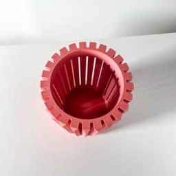 The Teris Vase, Modern and Unique Home Decor for Dried and Preserved Flower Arrangement 3d model
