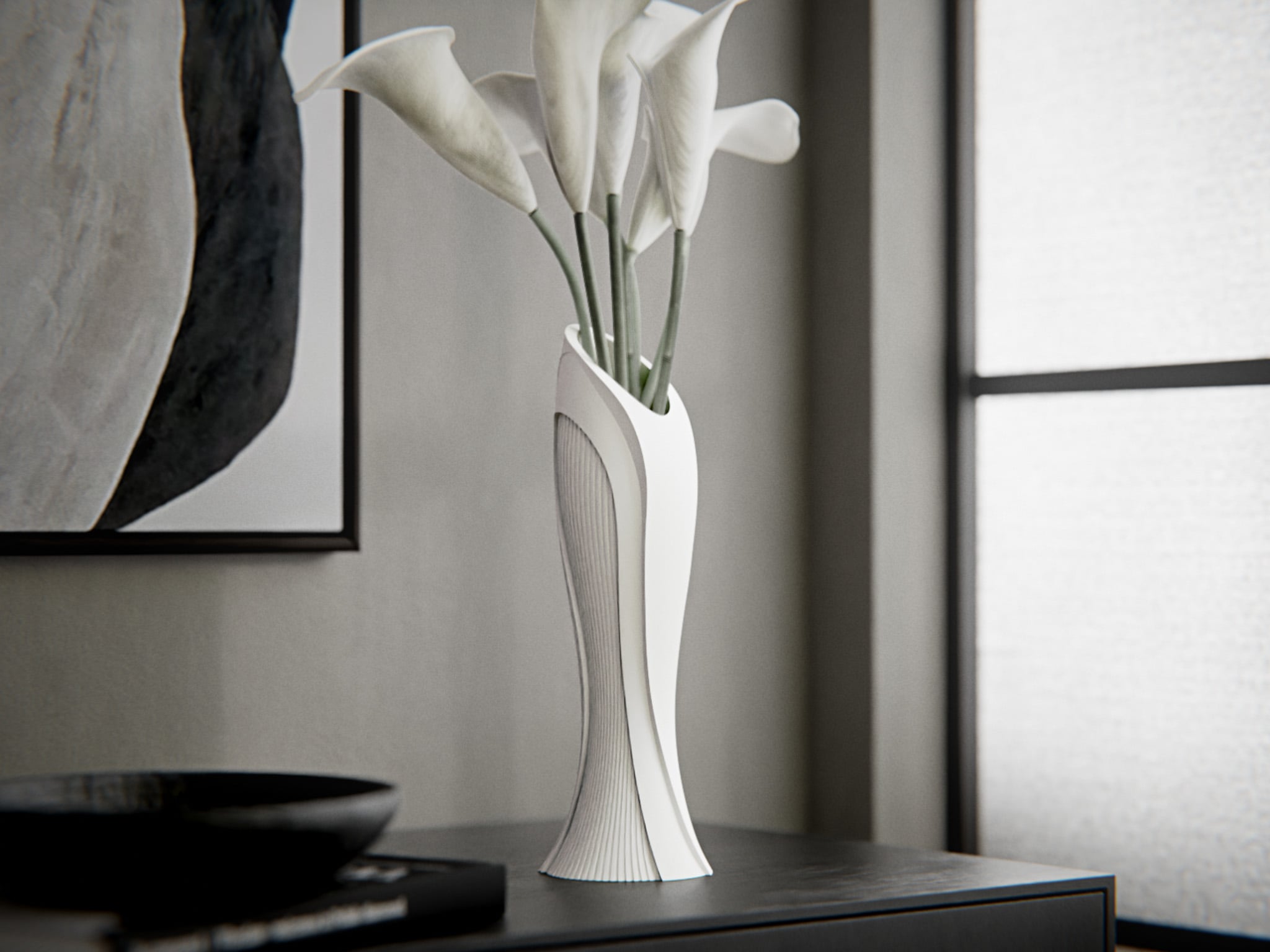 Capsule vase 3d model
