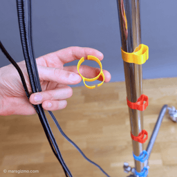 Cable Hook for Metal Pipes and C-Stands - Check it in my video:
https://youtu.be/zVkP6qhkY5E
My website: https://www.marsgizmo.com - 3d model
