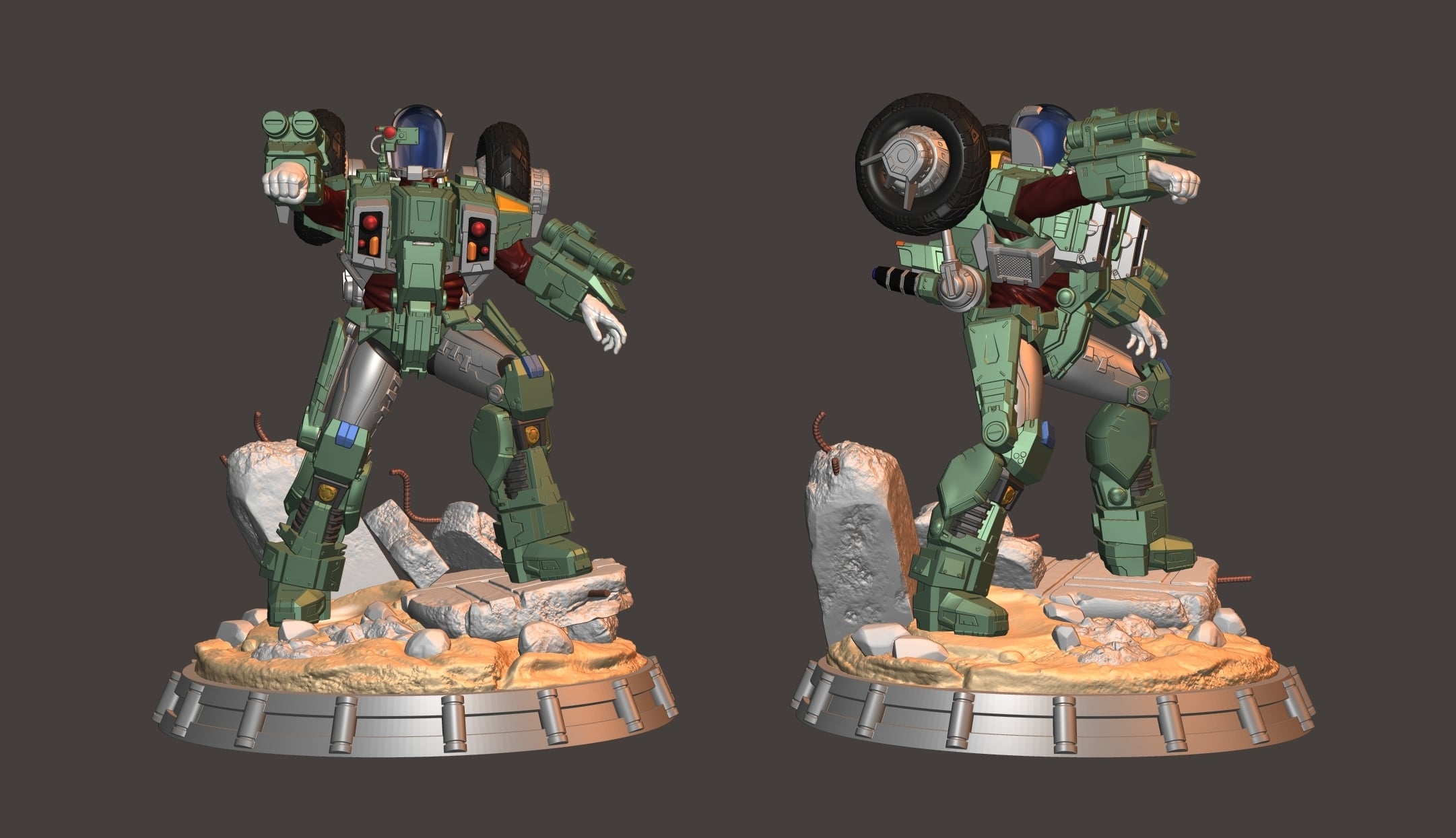 Robotech Cyclone 3d model