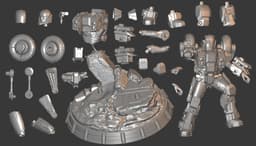 Robotech Cyclone 3d model