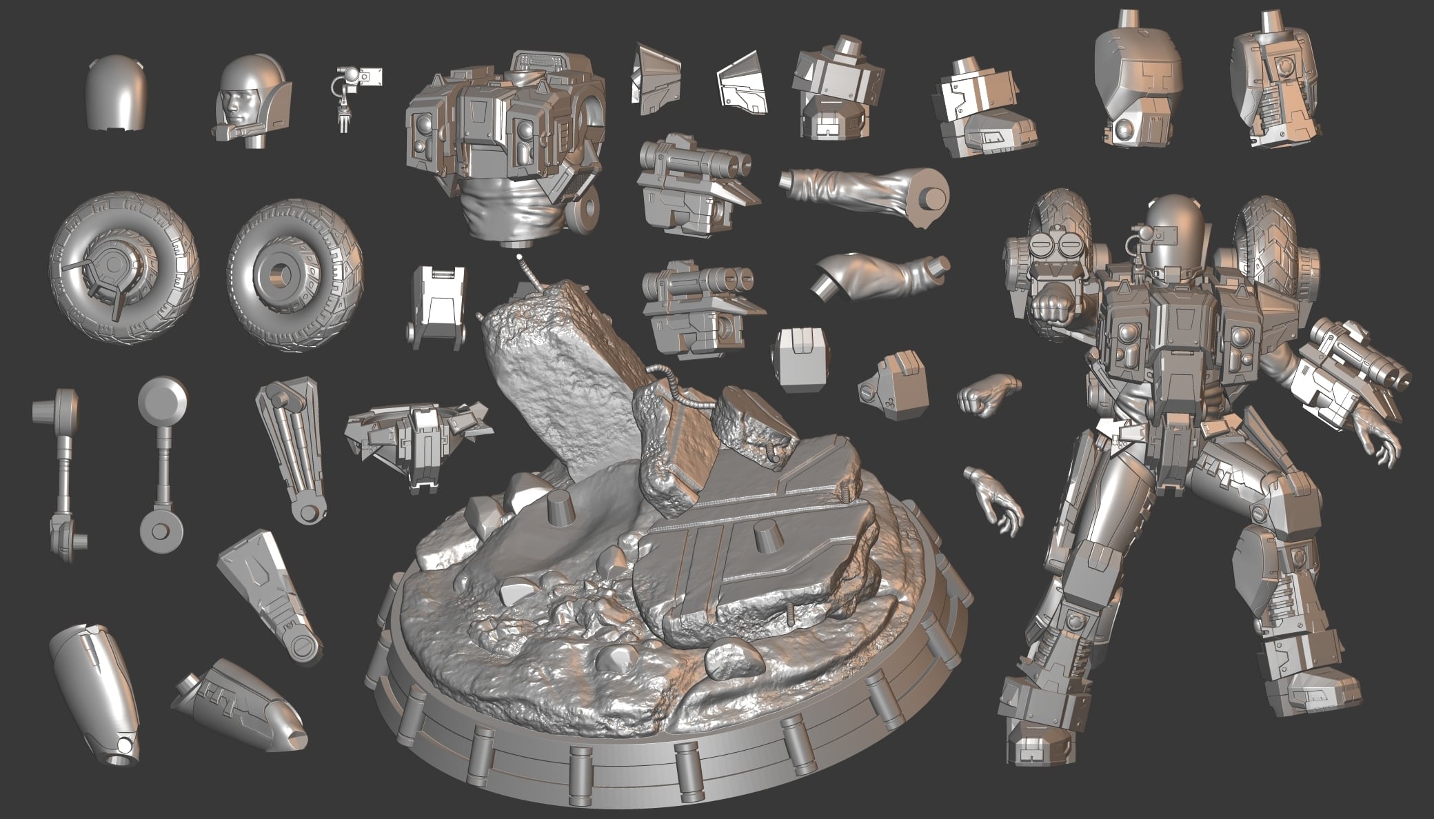 Robotech Cyclone 3d model