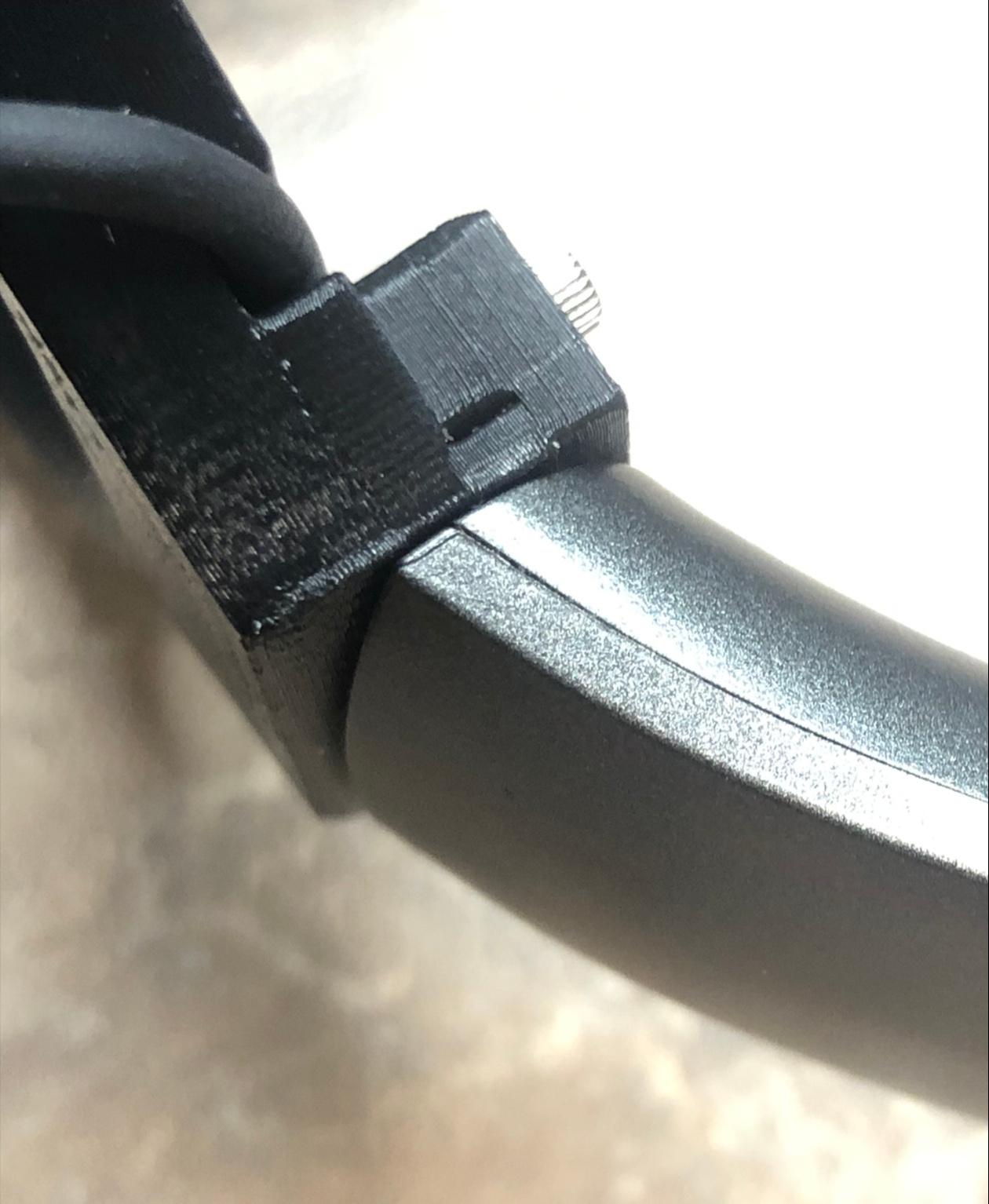 Monoprice BT-600ANC Headphone Arm Replacement - Printed and attached, no ear cup - 3d model