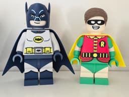 Caped Detective & Youthful Ward Vintage Duo Megamod Set 3d model