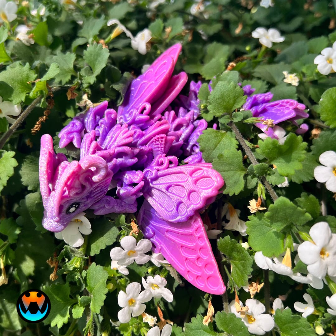 Baby Butterfly Dragon 3d model