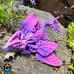 Baby Butterfly Dragon 3d model