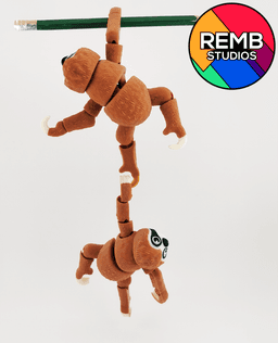 Flexi Sloth – Print-in-Place Articulated Model 3d model