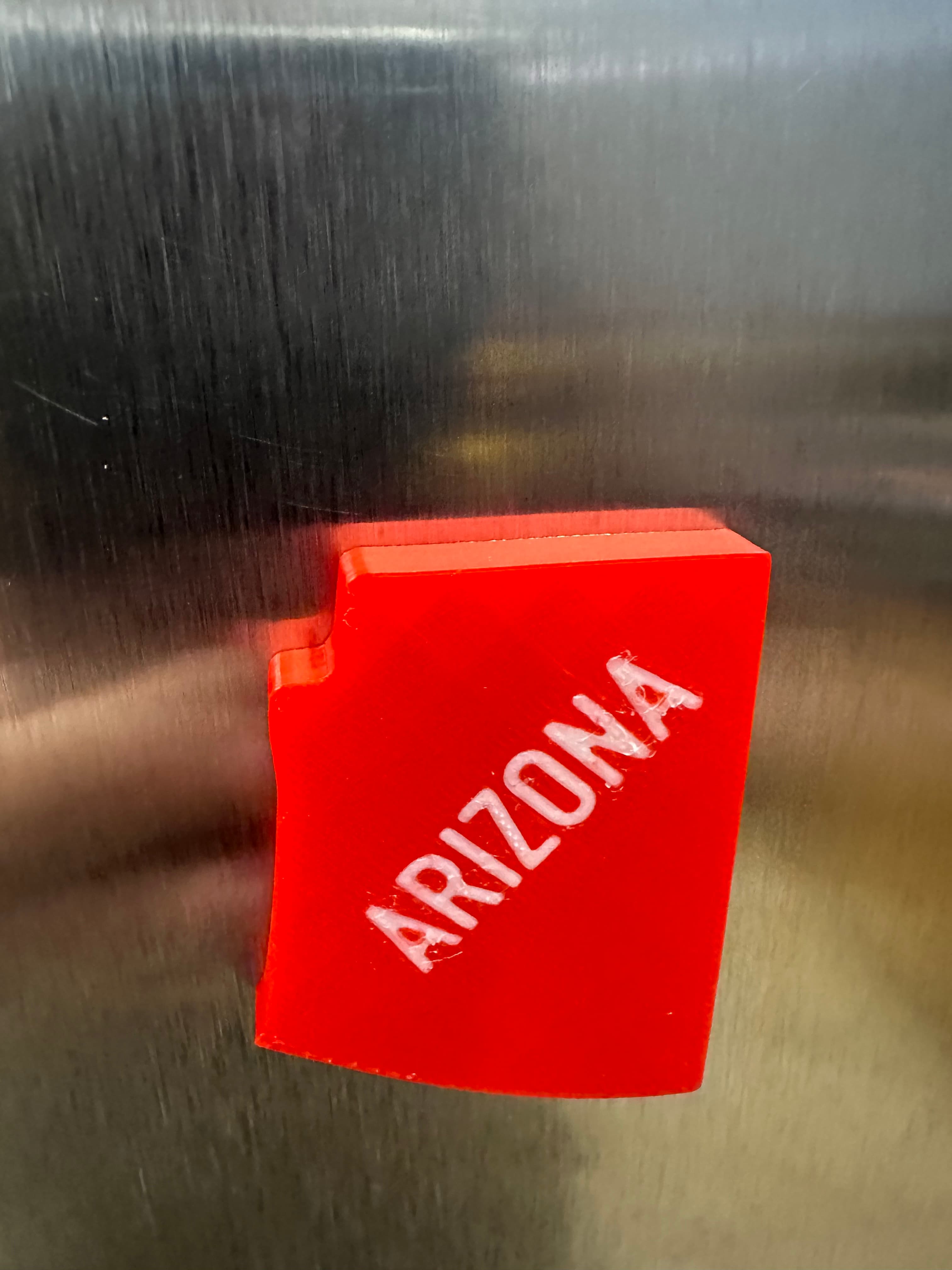 Merica Fridge Magnets - MMU version - ARIZONA 3d model