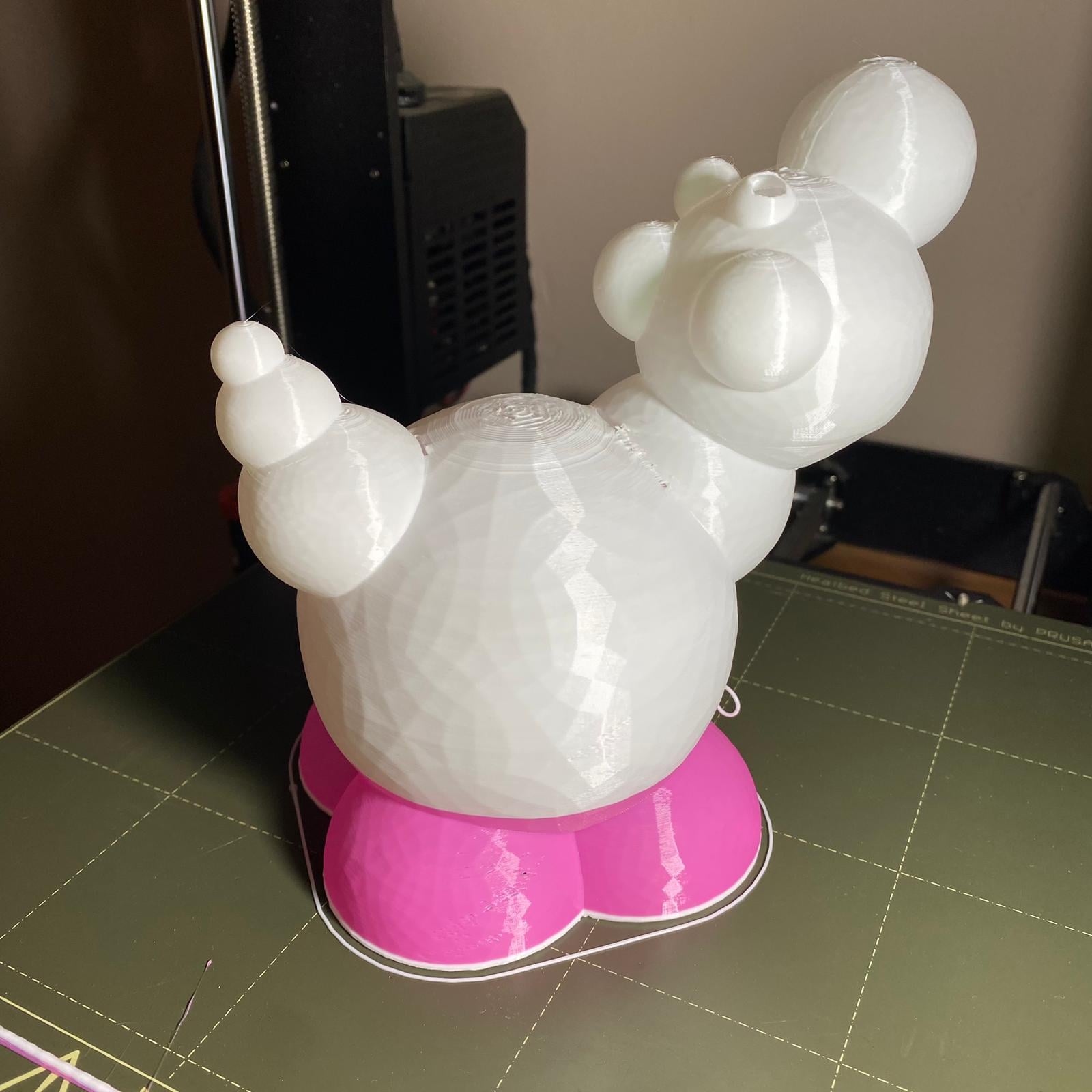 Polar Bear Lamp 3d model