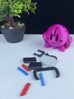 Kirby Pochita - Multipart 3d model