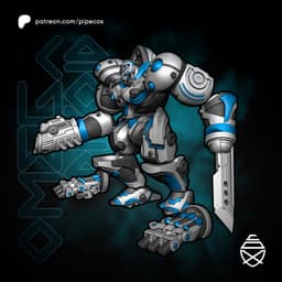 Omega Droid 3d model