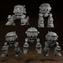 City Mech For American Mecha 3d model