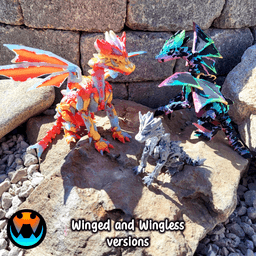 Great Stone Dragon 3d model