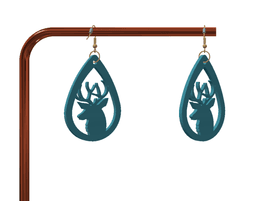 Cute keychain / earrings 3d model