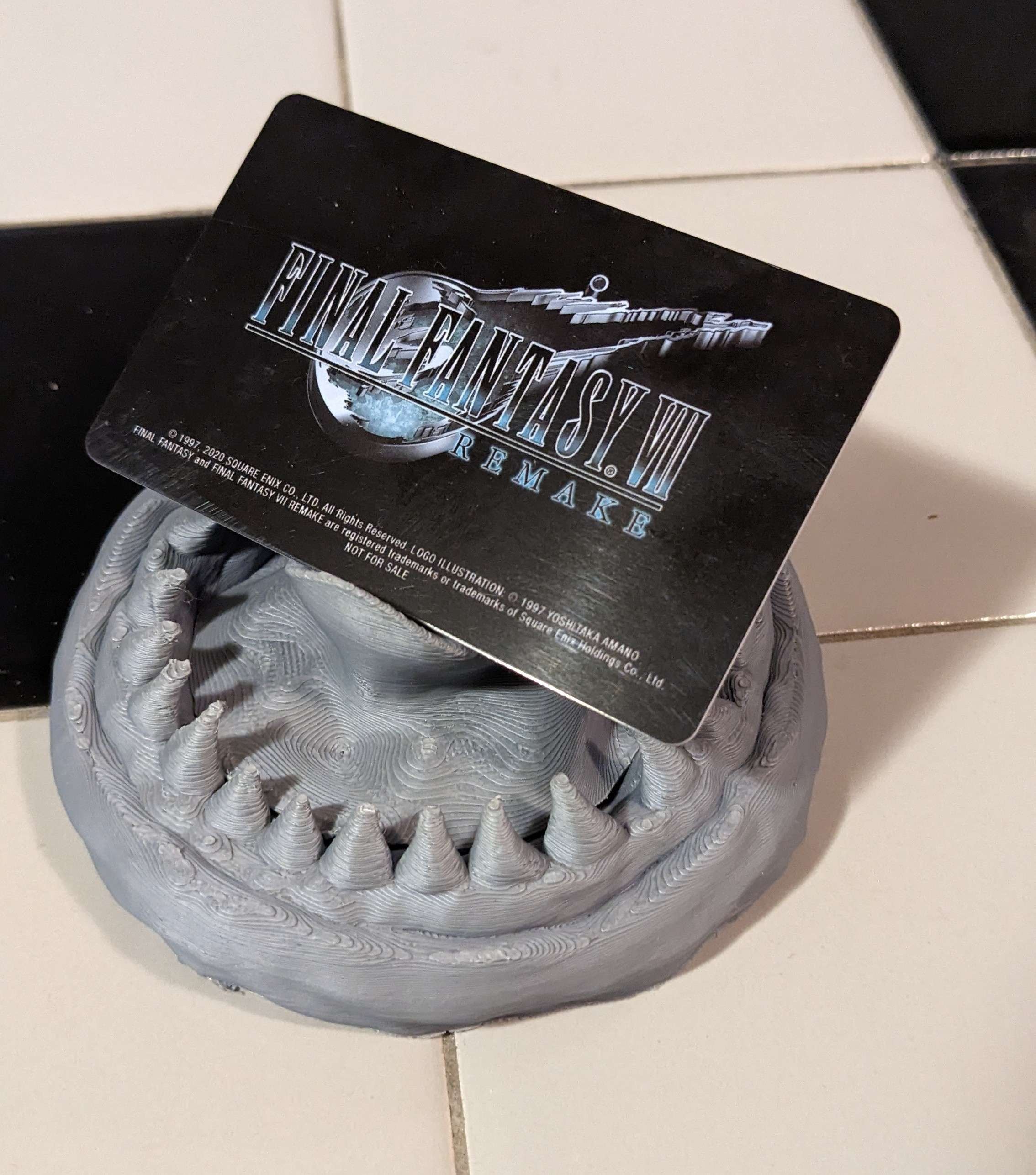 Worm Pit Card Holder 3d model