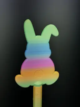 The "Pay with Bunny Money" Wand | Easter Tap-to-Pay Extension | R7Makers 3d model