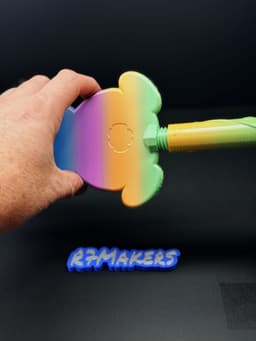 The "Pay with Bunny Money" Wand | Easter Tap-to-Pay Extension | R7Makers 3d model