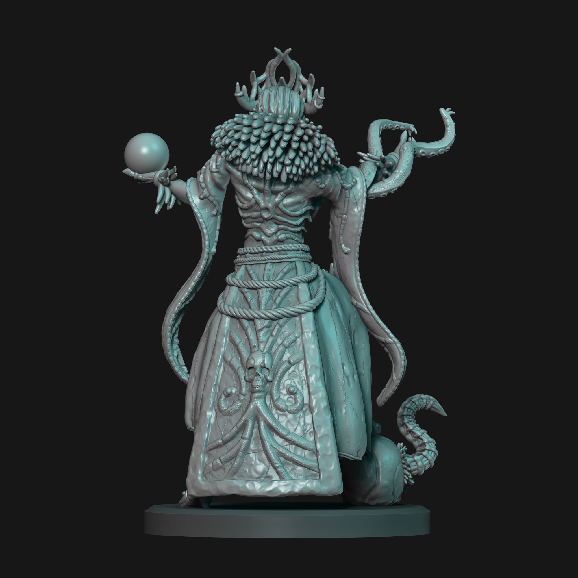 Witch - D&D Mini 3d model