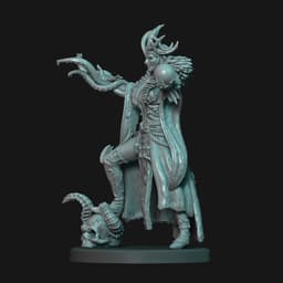 Witch - D&D Mini 3d model