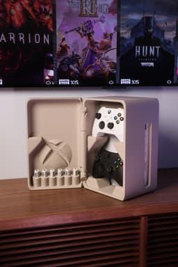 Xbox Series S Mini-Fridge – A Stylish Gaming Organizer 3d model