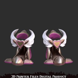 Heart of Hope Juno Shoes Overwatch 2 3d model