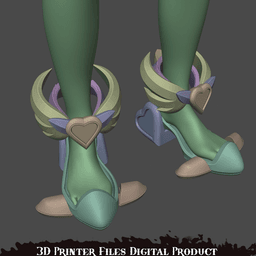 Heart of Hope Juno Shoes Overwatch 2 3d model