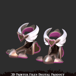 Heart of Hope Juno Shoes Overwatch 2 3d model