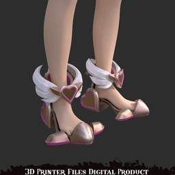 Heart of Hope Juno Shoes Overwatch 2 3d model