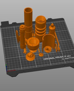 Qu Rahn's Lightsaber - Star Wars 3d model
