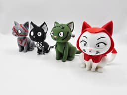 Halloween Kitties Collection #2 3d model