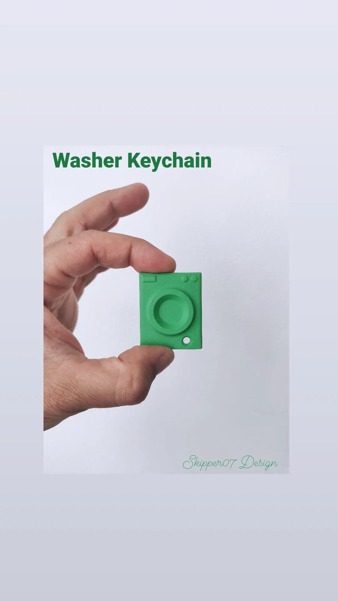 Washer Keychain.stl 3d model
