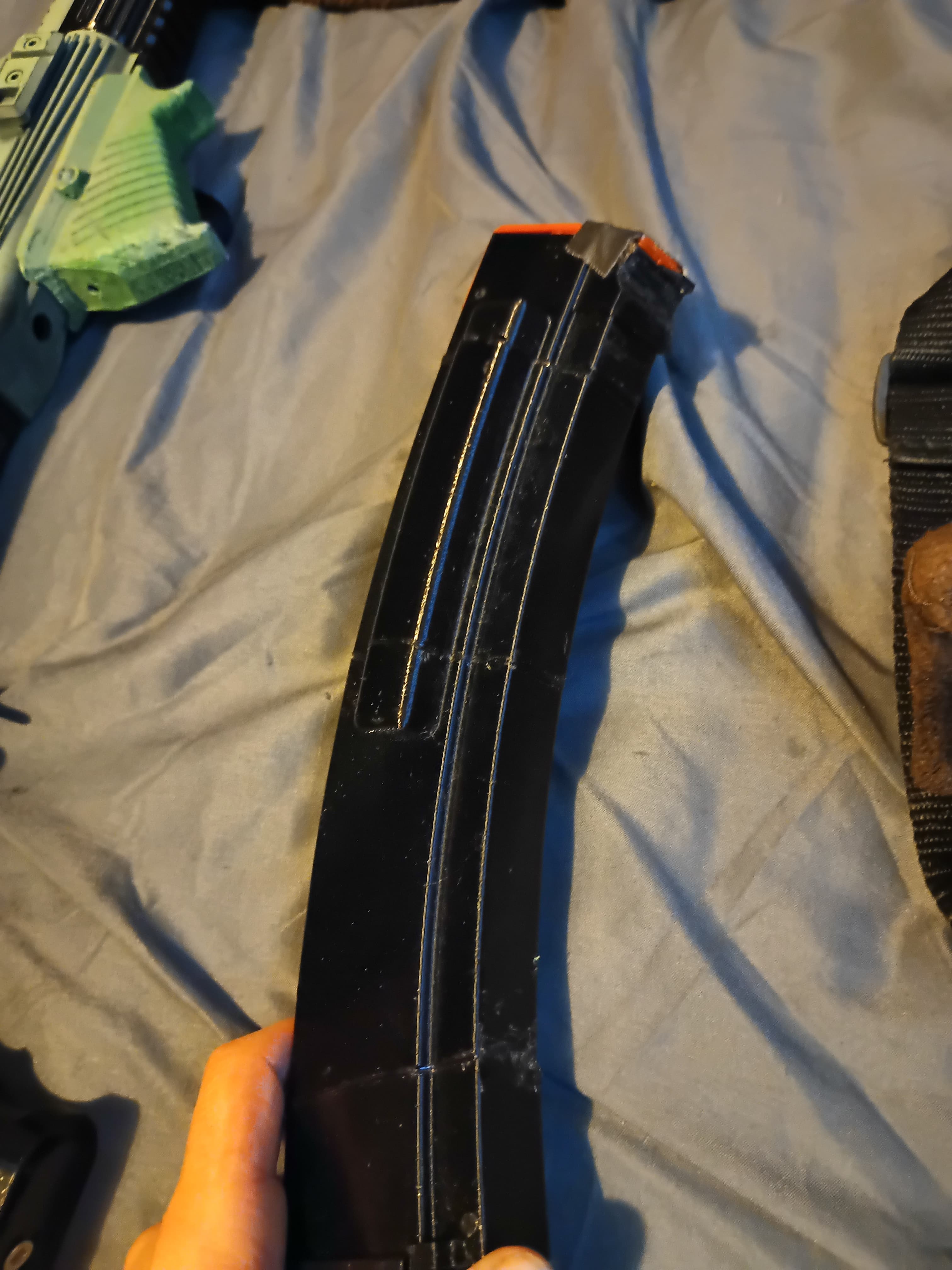 AK magazine shell airsoft for cyma 900 round flash mag hi-cap 3d model