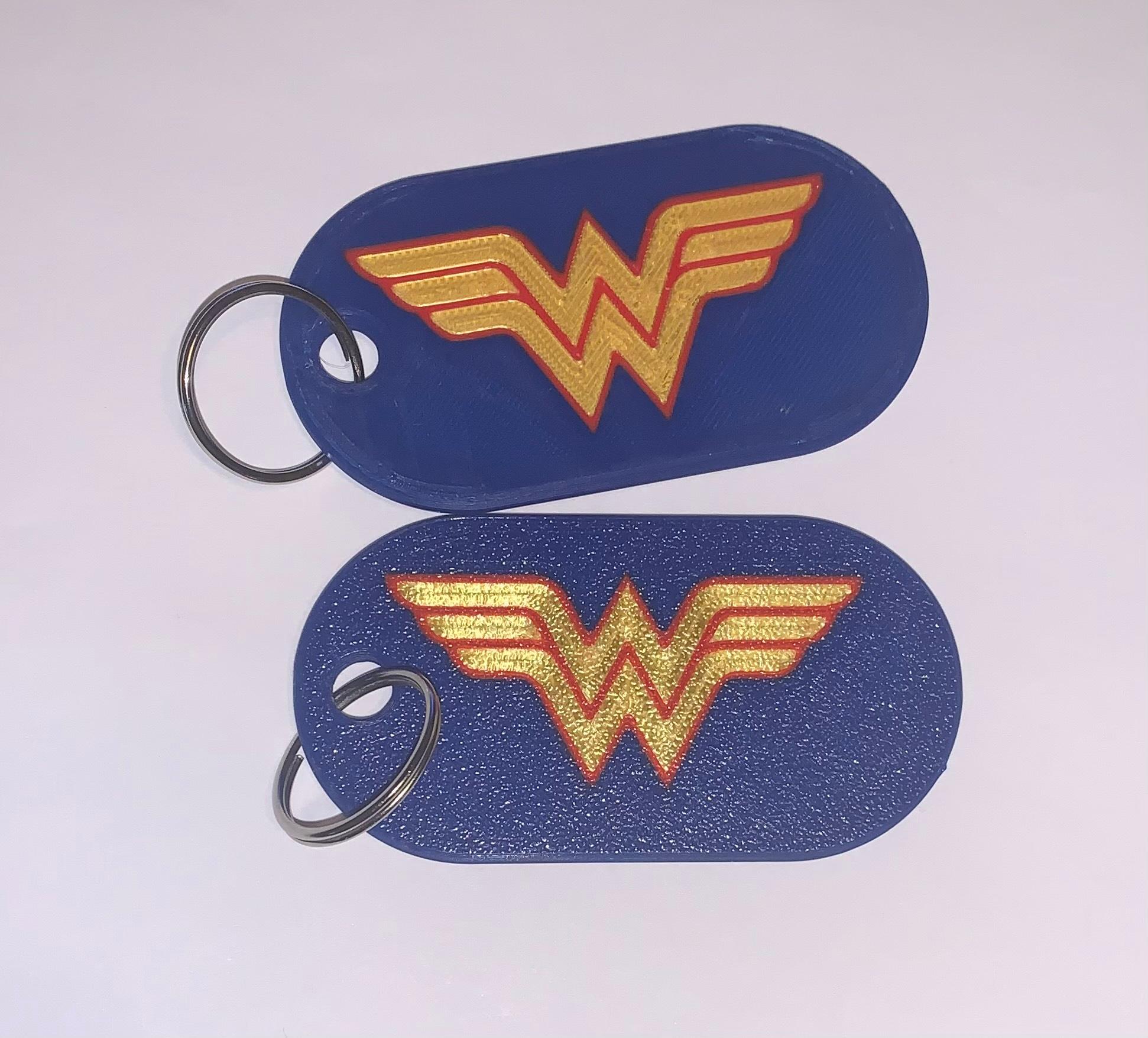 Wonder Woman Keychain 3d model