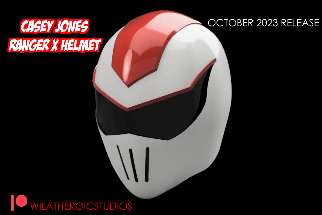 Casey Jones Ranger X Helmet 3d model