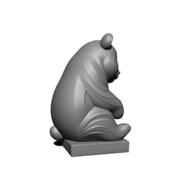 Mystical Panda Statue Minimalist 3d model