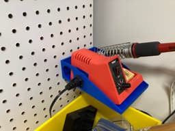 Weller WLC100 Solder Iron Pegboard Holder 3d model
