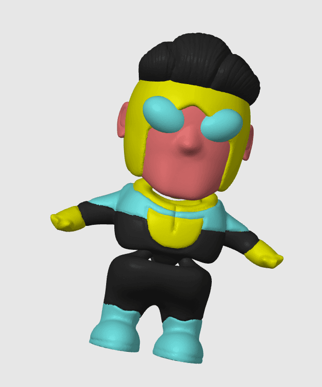 Little Flexi Invincible 3MF BAMBU 3d model