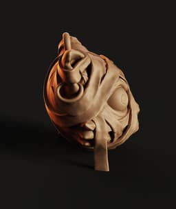 Mummy Cat Ornament STL | Fun Décor 3D Print | Hangable 3d model