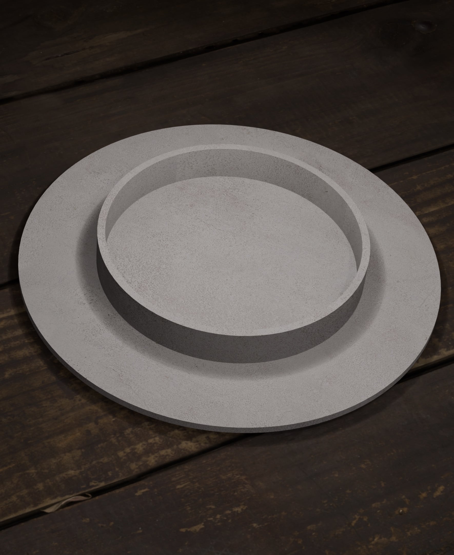 BLANK COVER PLATE | JUNCTION BOX COVER | D70MM 3d model