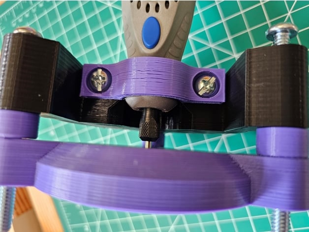 Turbo Impeller Blower Attachment for Rotary Tool 3d model