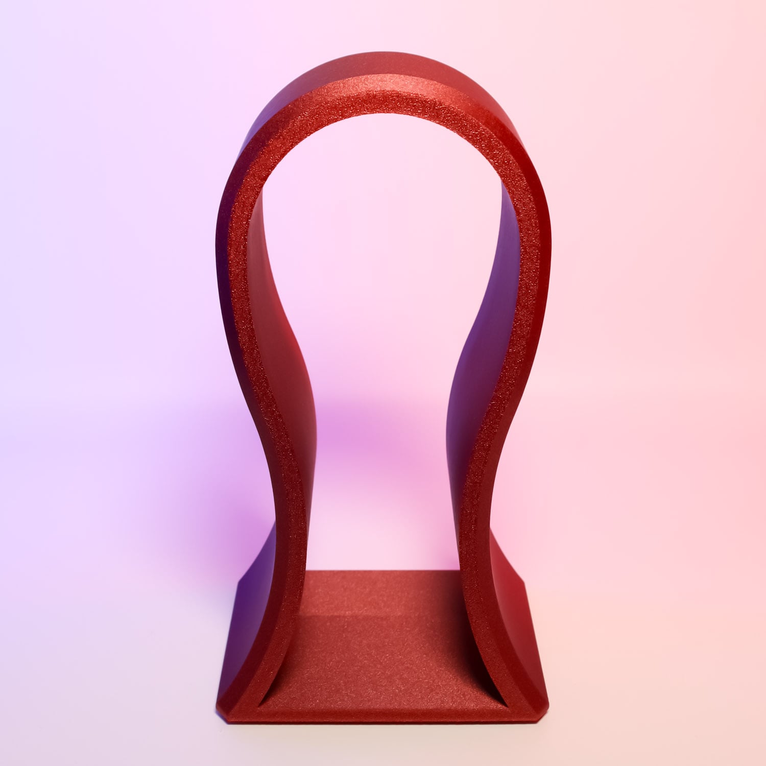 Sculptural Headphone Stand 3d model